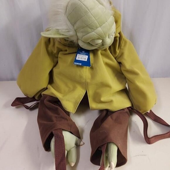 NWT Yoda Star Wars Plush Backpack by Comic Images Jedi Master 24\